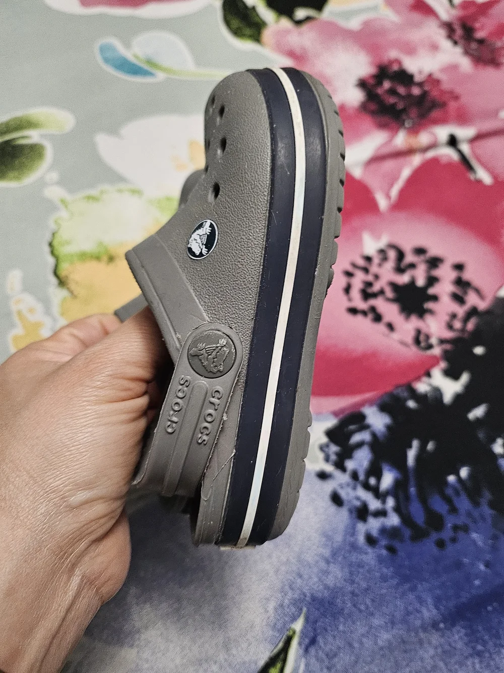 Crocs Kids Classic Clog - Gray